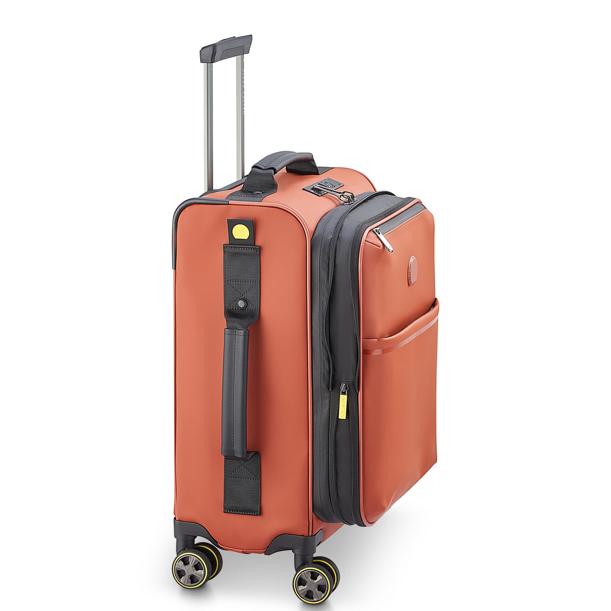 TURENNE SOFT 23-Inch Carry-On Suitcase, Brick - Delsey Paris Latest