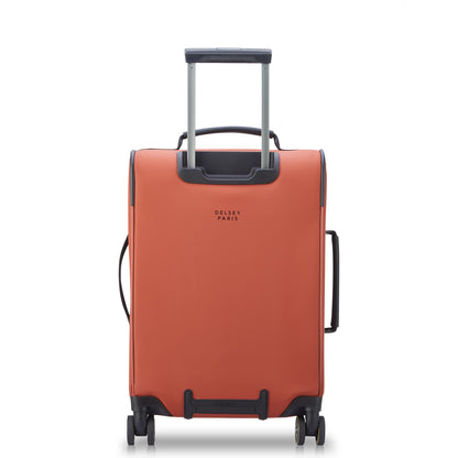 TURENNE SOFT 23-Inch Carry-On Suitcase, Brick - Delsey Paris Latest
