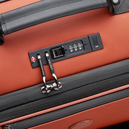TURENNE SOFT 23-Inch Carry-On Suitcase, Brick - Delsey Paris Latest