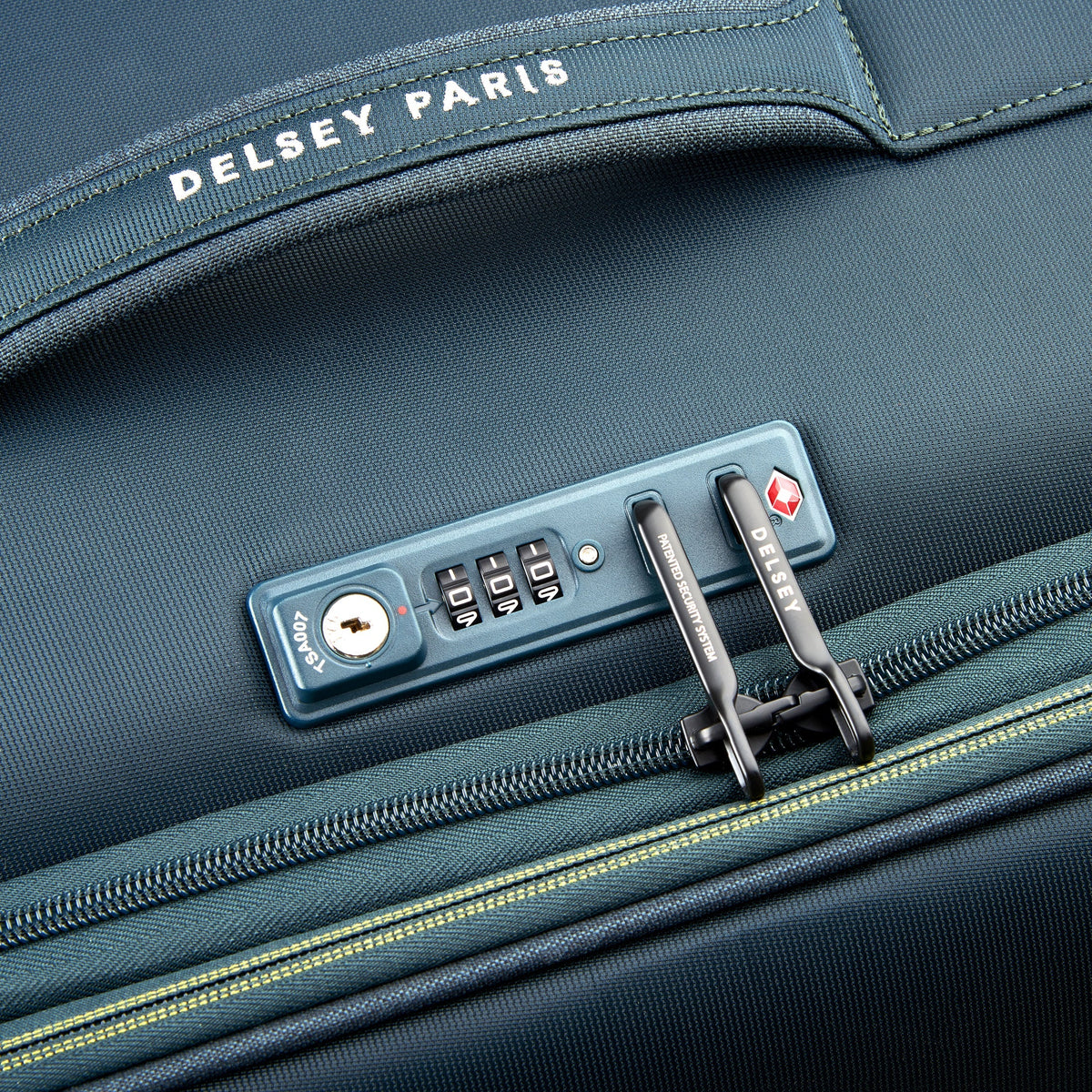 BROCHANT 3 27-Inch Expandable Check-In Suitcase, Green - Delsey Paris Latest