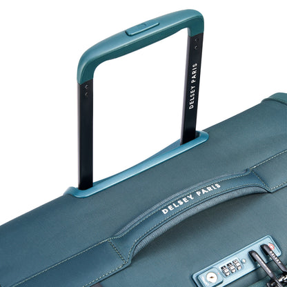 BROCHANT 3 27-Inch Expandable Check-In Suitcase, Green - Delsey Paris Latest