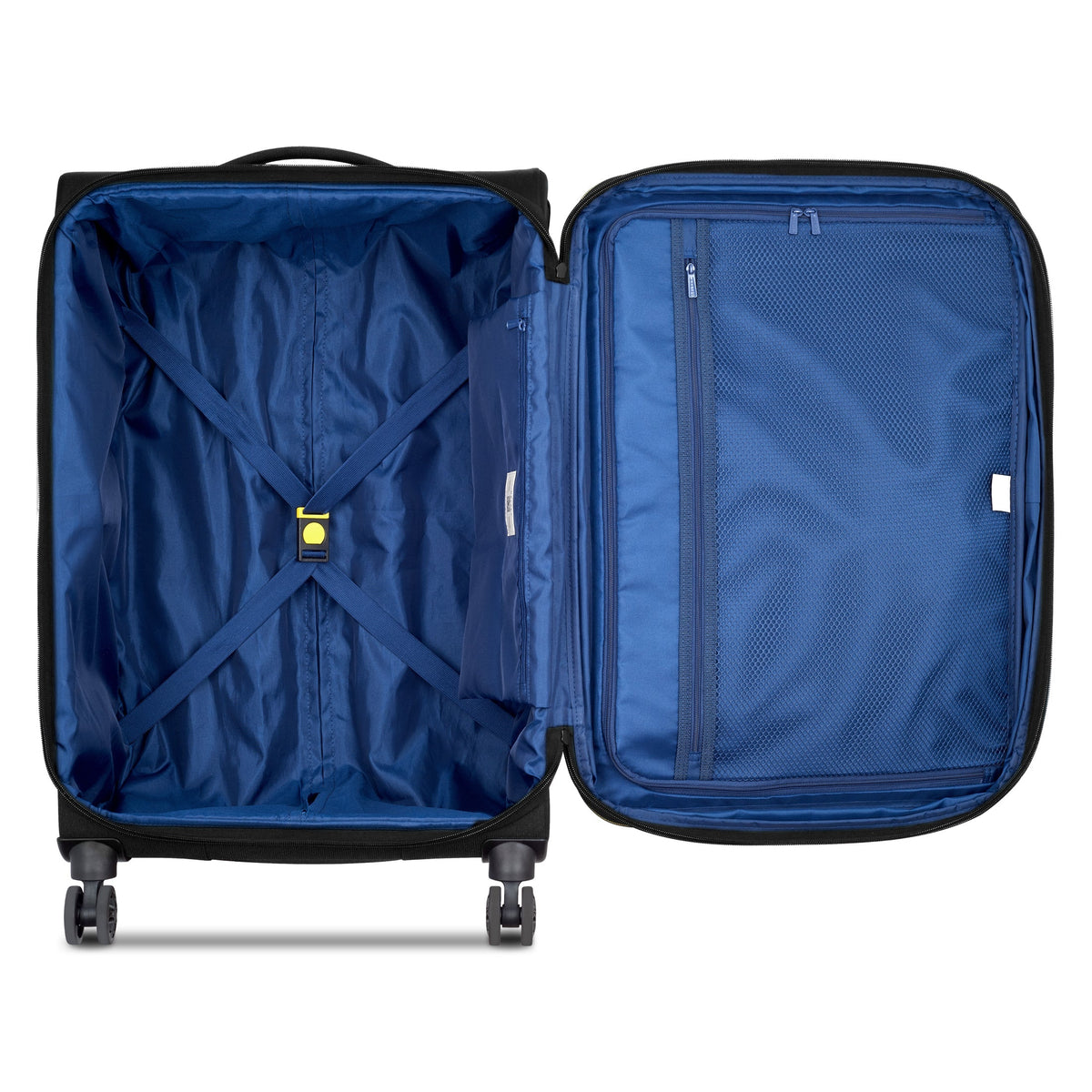 BROCHANT 3 |.0 27-Inch Expandable Check-In Suitcase, Deep black - Delsey Paris Everyday