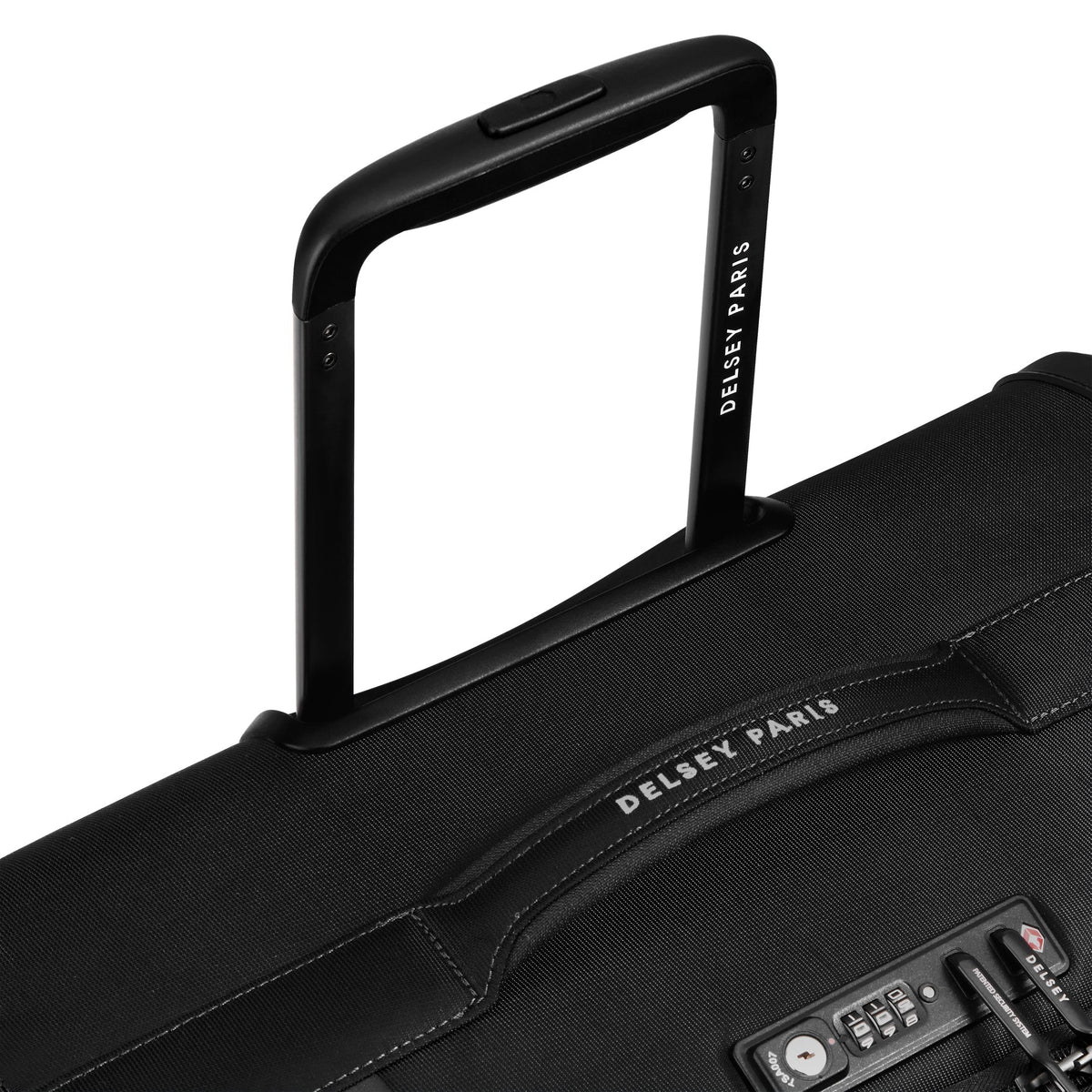BROCHANT 3 |.0 27-Inch Expandable Check-In Suitcase, Deep black - Delsey Paris Everyday