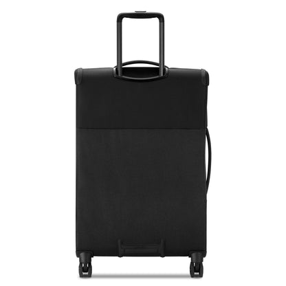 BROCHANT 3 |.0 27-Inch Expandable Check-In Suitcase, Deep black - Delsey Paris Everyday