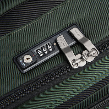 SKY MAX 2.0 27-Inch Expandable Check-In Suitcase, Green - Delsey Paris Signature