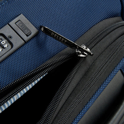 WAGRAM 23-Inch Expandable Carry-On Suitcase, Navy - Delsey Paris Quality