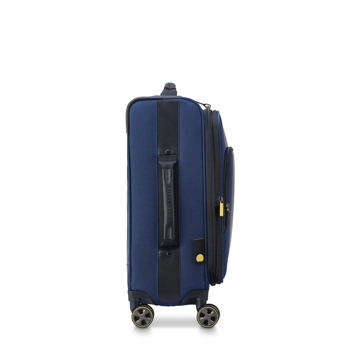 WAGRAM 23-Inch Expandable Carry-On Suitcase, Navy - Delsey Paris Quality