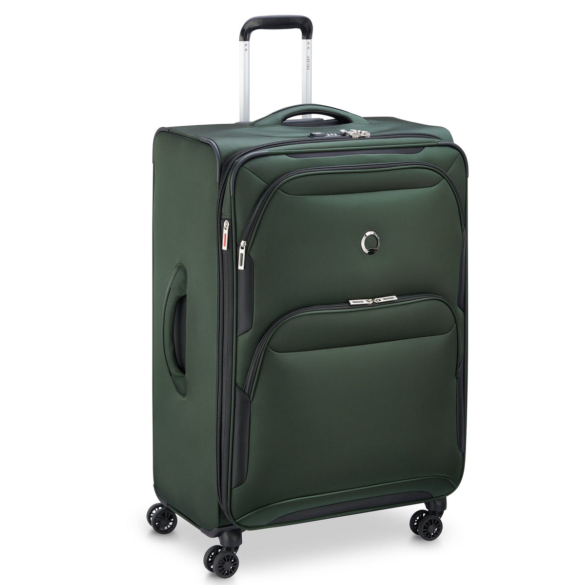 SKY MAX 2.0 31-Inch Expandable Check-In Suitcase, Green - Delsey Paris Trusted