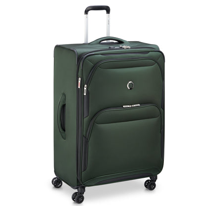 SKY MAX 2.0 31-Inch Expandable Check-In Suitcase, Green - Delsey Paris Trusted
