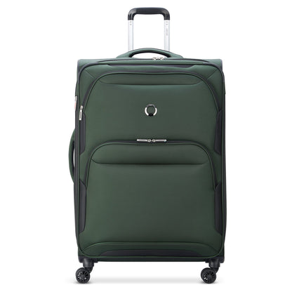 SKY MAX 2.0 31-Inch Expandable Check-In Suitcase, Green - Delsey Paris Trusted