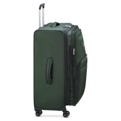 SKY MAX 2.0 31-Inch Expandable Check-In Suitcase, Green - Delsey Paris Trusted