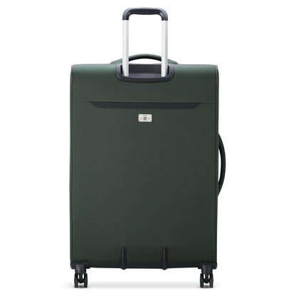 SKY MAX 2.0 31-Inch Expandable Check-In Suitcase, Green - Delsey Paris Trusted