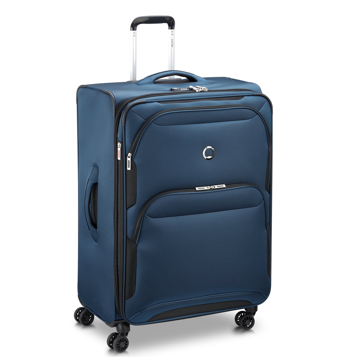 SKY MAX 2.0 31-Inch Expandable Check-In Suitcase, Blue - Delsey Paris Best Seller