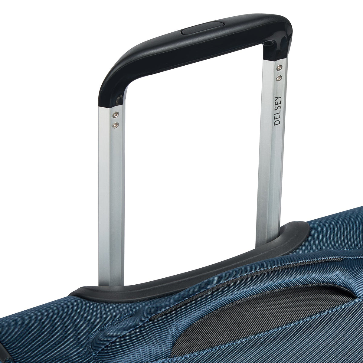 SKY MAX 2.0 31-Inch Expandable Check-In Suitcase, Blue - Delsey Paris Best Seller