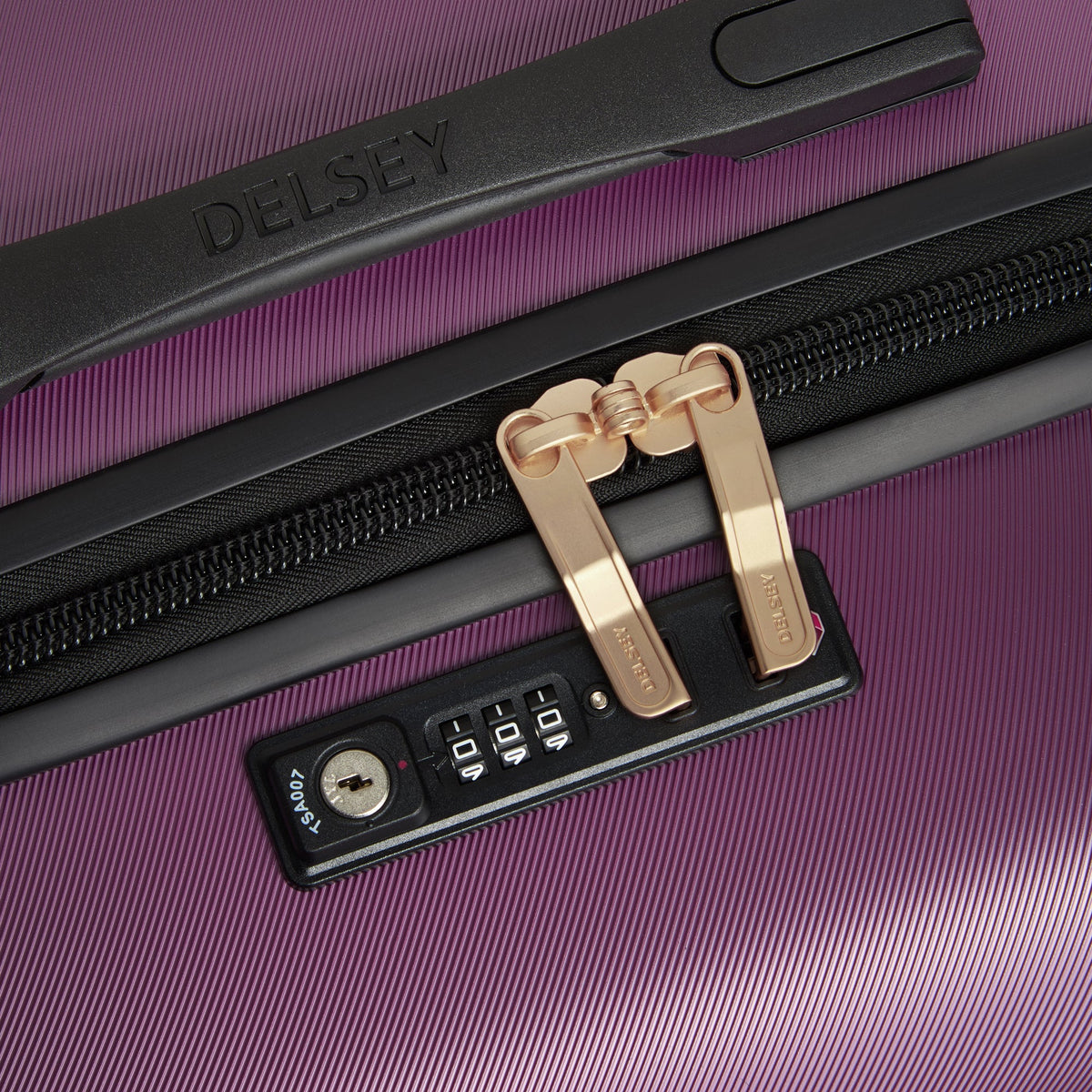 CRUISE 3.0 30-Inch Check-In Trunk Suitcase, Plum - Delsey Paris Premium