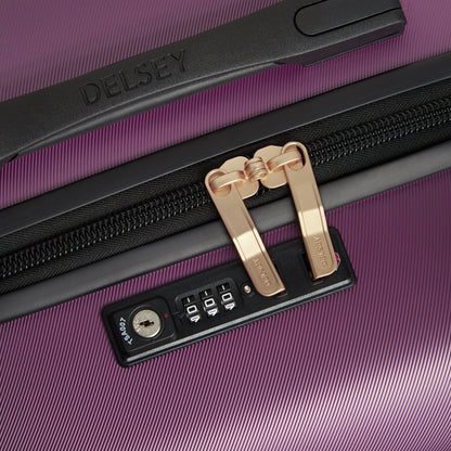 CRUISE 3.0 30-Inch Check-In Trunk Suitcase, Plum - Delsey Paris Premium