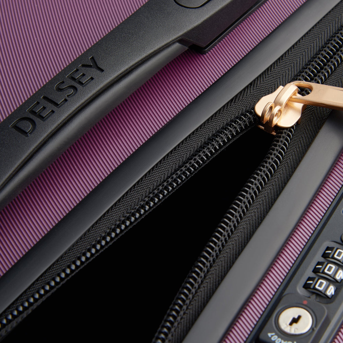 CRUISE 3.0 30-Inch Check-In Trunk Suitcase, Plum - Delsey Paris Premium