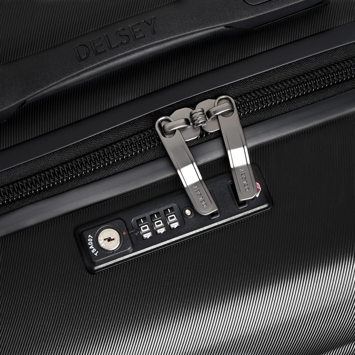CRUISE 3.0 30-Inch Check-In Trunk Suitcase, Black - Delsey Paris Classic