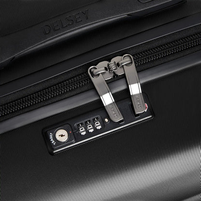 CRUISE 3.0 30-Inch Check-In Trunk Suitcase, Black - Delsey Paris Classic