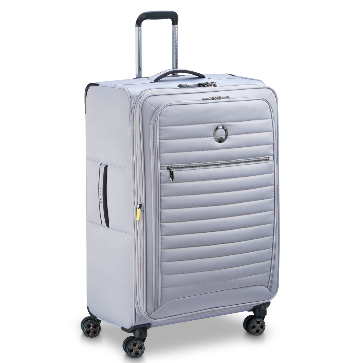 CRUISE 3.0 31-Inch Expandable Check-In Suitcase, Platinum - Delsey Paris Smart Buy