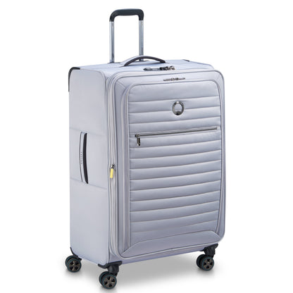CRUISE 3.0 31-Inch Expandable Check-In Suitcase, Platinum - Delsey Paris Smart Buy
