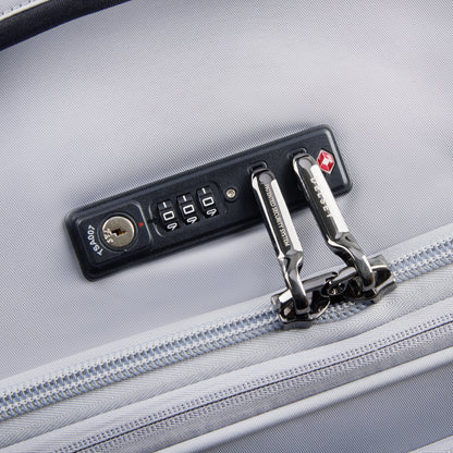 CRUISE 3.0 31-Inch Expandable Check-In Suitcase, Platinum - Delsey Paris Smart Buy
