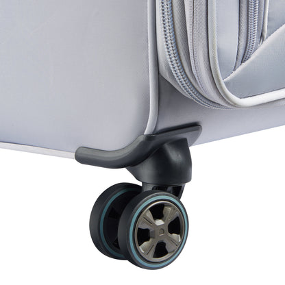 CRUISE 3.0 31-Inch Expandable Check-In Suitcase, Platinum - Delsey Paris Smart Buy