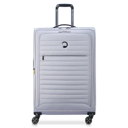 CRUISE 3.0 31-Inch Expandable Check-In Suitcase, Platinum - Delsey Paris Smart Buy