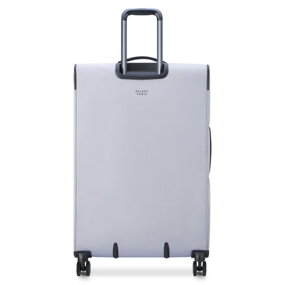 CRUISE 3.0 31-Inch Expandable Check-In Suitcase, Platinum - Delsey Paris Smart Buy