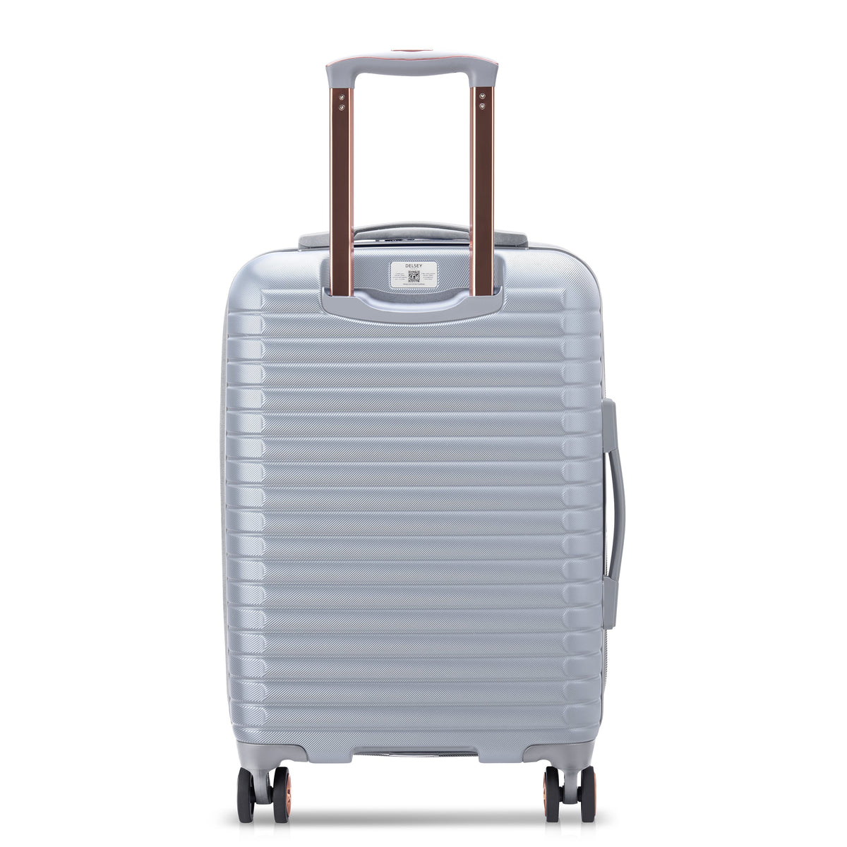CRUISE 3.0 23-Inch Expandable Carry-On Suitcase, Platinum - Delsey Paris Smart Buy