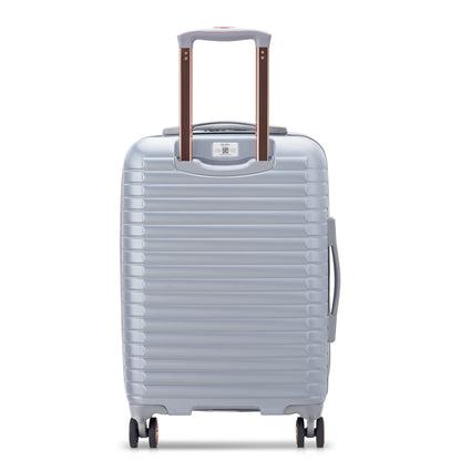 CRUISE 3.0 23-Inch Expandable Carry-On Suitcase, Platinum - Delsey Paris Smart Buy