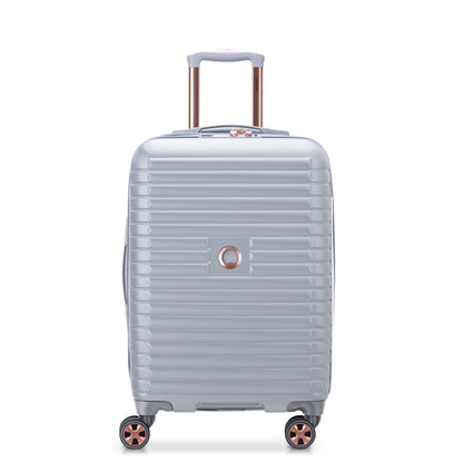 CRUISE 3.0 23-Inch Expandable Carry-On Suitcase, Platinum - Delsey Paris Smart Buy