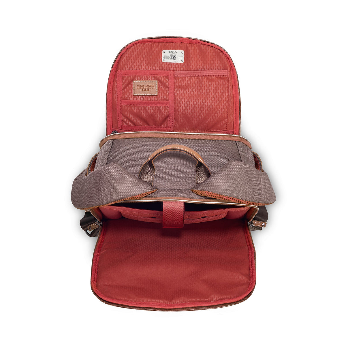 CHATELET AIR 2.0 14-Inch Laptop Backpack, Brown - Delsey Paris Top Pick