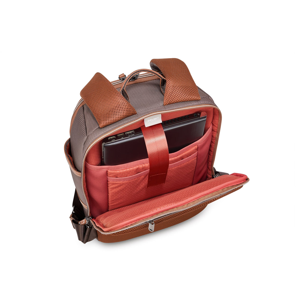 CHATELET AIR 2.0 14-Inch Laptop Backpack, Brown - Delsey Paris Top Pick