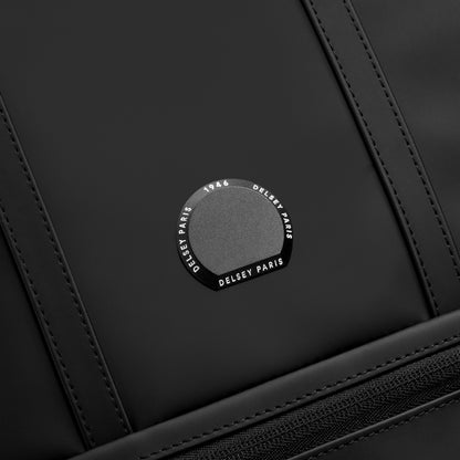 CADENCE SOFT 14-Inch Laptop Waterproof Backpack, Deep black - Delsey Paris Trending