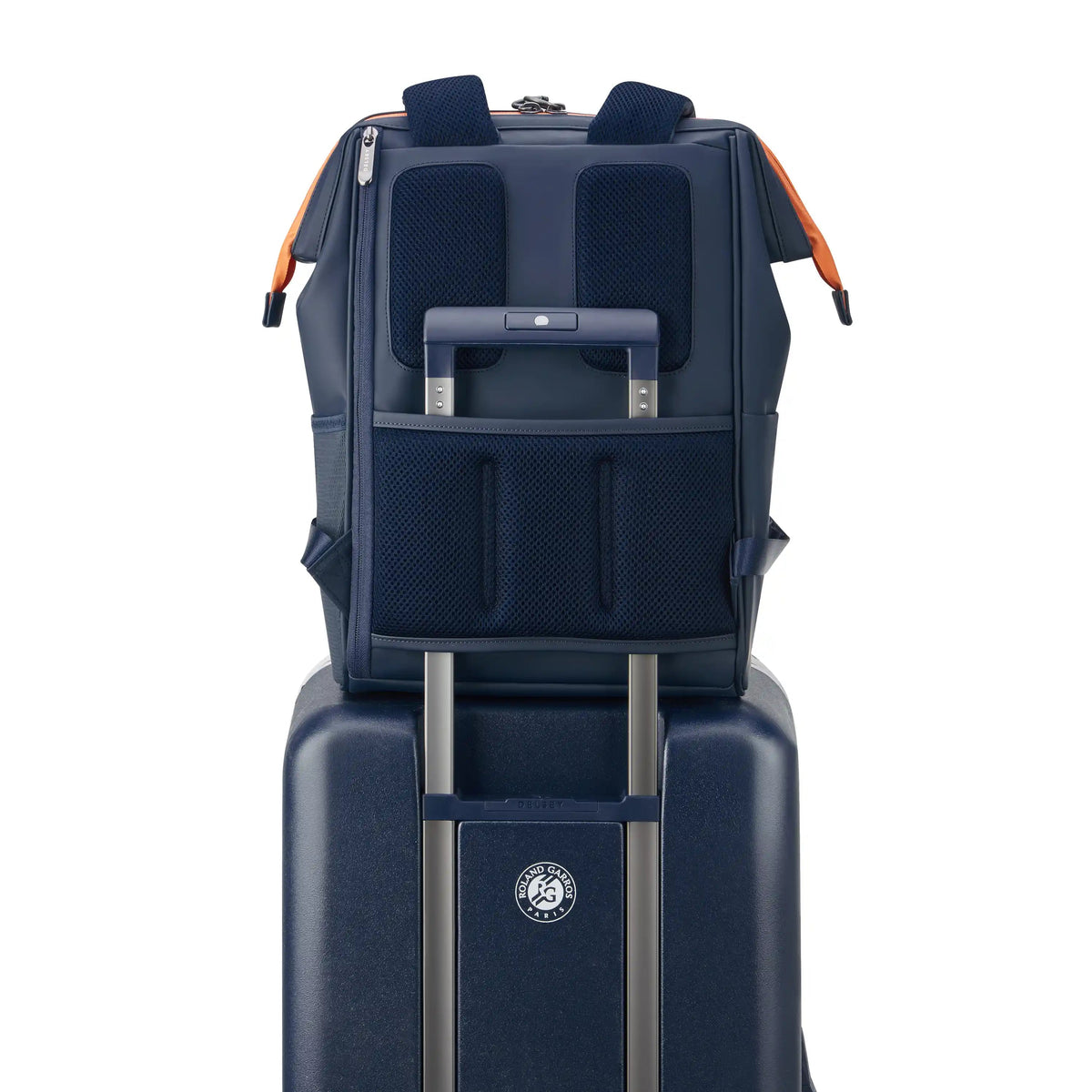 TURENNE SOFT 14-Inch Laptop Backpack - Roland Garros Edition, Navy b - Delsey Paris Best Seller