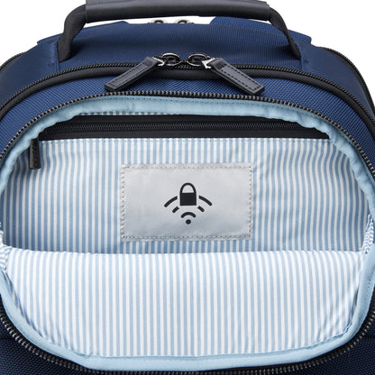 WAGRAM 15.6-Inch Laptop Backpack, Navy - Delsey Paris Trending