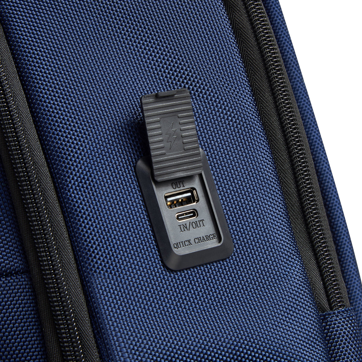 WAGRAM 15.6-Inch Laptop Backpack, Navy - Delsey Paris Trending