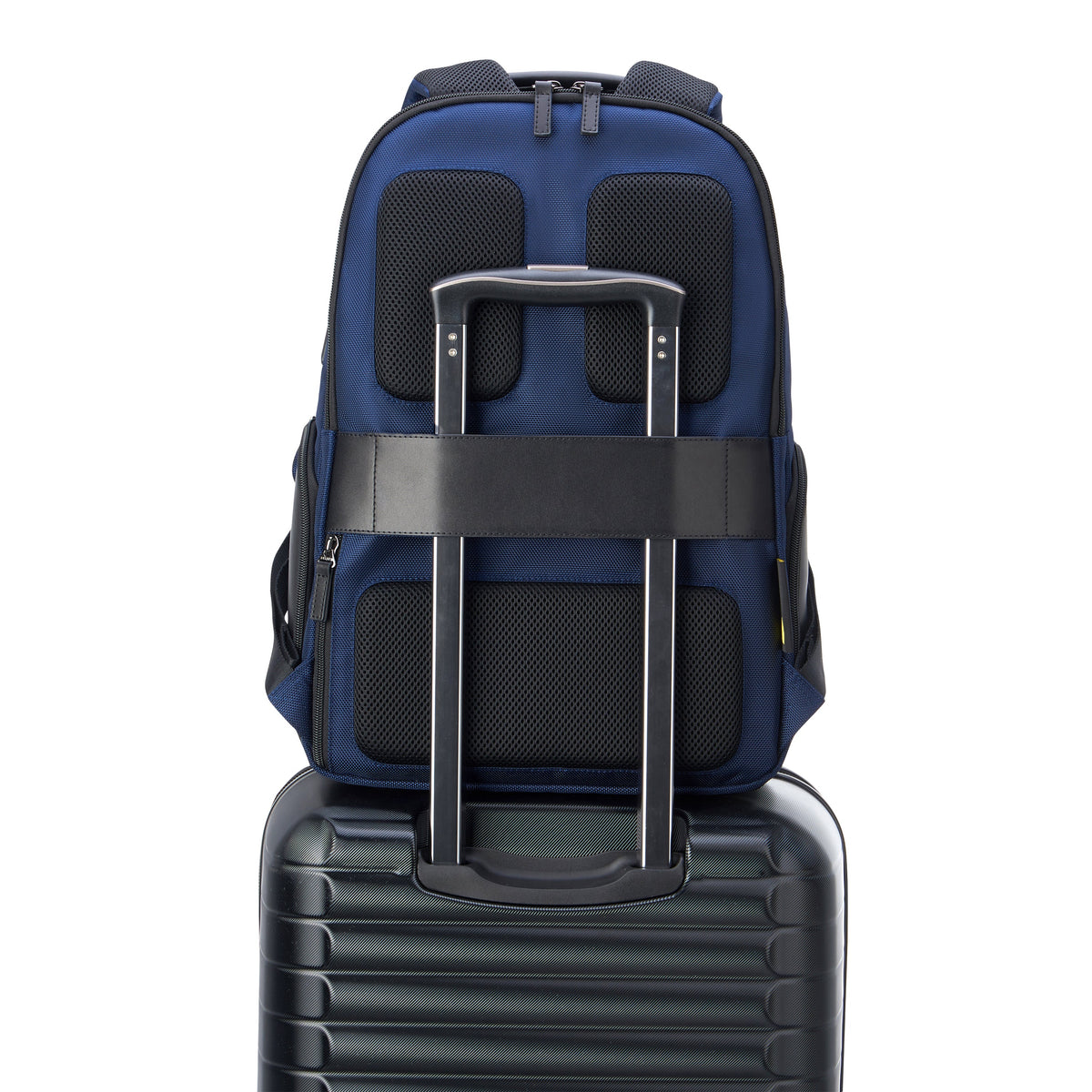 WAGRAM 15.6-Inch Laptop Backpack, Navy - Delsey Paris Trending