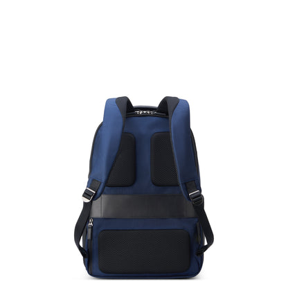 WAGRAM 15.6-Inch Laptop Backpack, Navy - Delsey Paris Trending