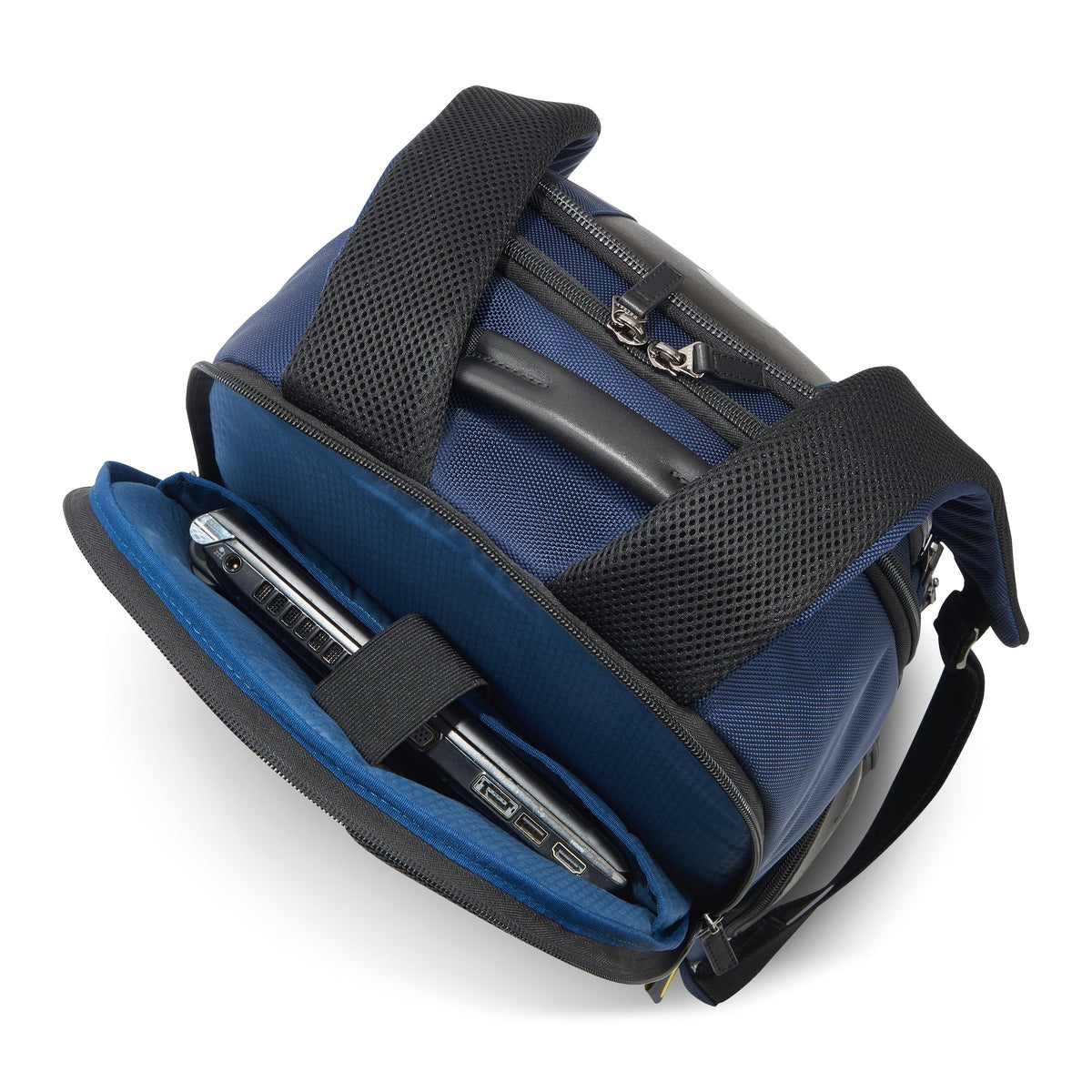 WAGRAM 15.6-Inch Laptop Backpack, Navy - Delsey Paris Trending