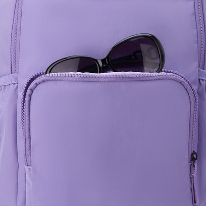 FRESH START 17-Inch Laptop Backpack, Lavender - Delsey Paris Value