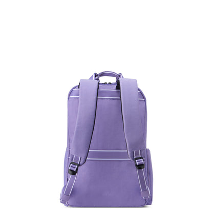 CAREFREE CARRY 17-Inch Laptop Backpack, Lavender - Delsey Paris Classic