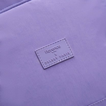 CAREFREE CARRY 17-Inch Laptop Backpack, Lavender - Delsey Paris Classic