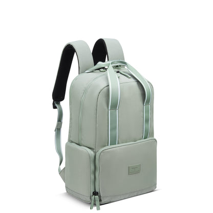 CAREFREE CARRY 17-Inch Laptop Backpack, Sage green - Delsey Paris Sale