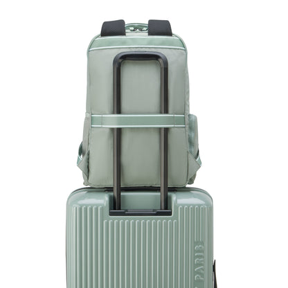 CAREFREE CARRY 17-Inch Laptop Backpack, Sage green - Delsey Paris Sale