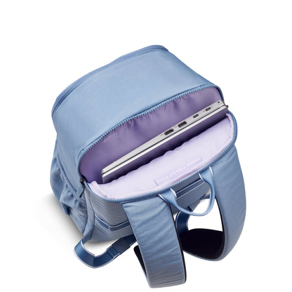 FRESH START 17-Inch Laptop Backpack, Zinc blue - Delsey Paris Latest