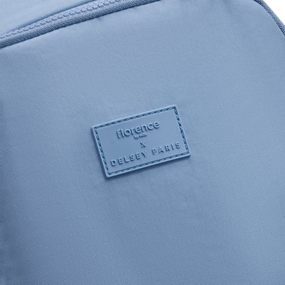 FRESH START 17-Inch Laptop Backpack, Zinc blue - Delsey Paris Latest