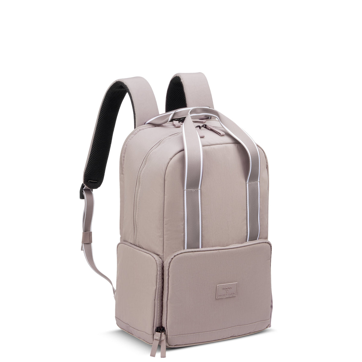 CAREFREE CARRY 17-Inch Laptop Backpack, Chestnut - Delsey Paris Great Value