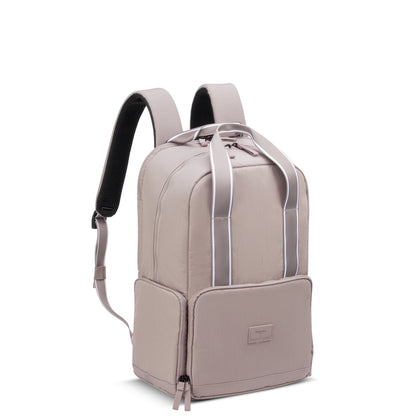 CAREFREE CARRY 17-Inch Laptop Backpack, Chestnut - Delsey Paris Great Value
